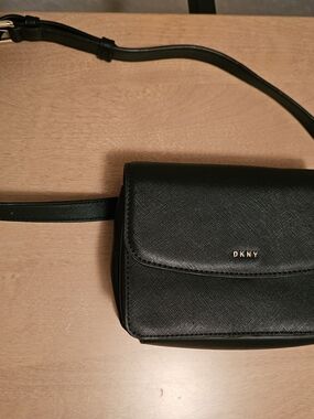 DKNY Black Belt Bag